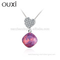 OUXI 2015 summer hot sale 925 necklace Y30101 only 925 silver pendant